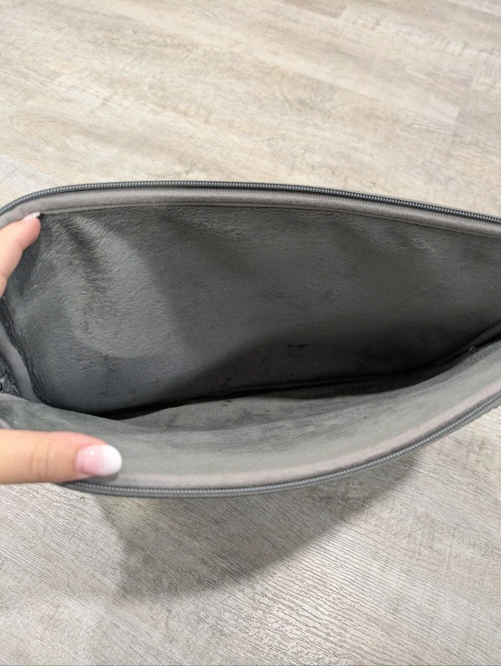 Marc By Marc Jacobs Gray Embossed Laptop Sleeve